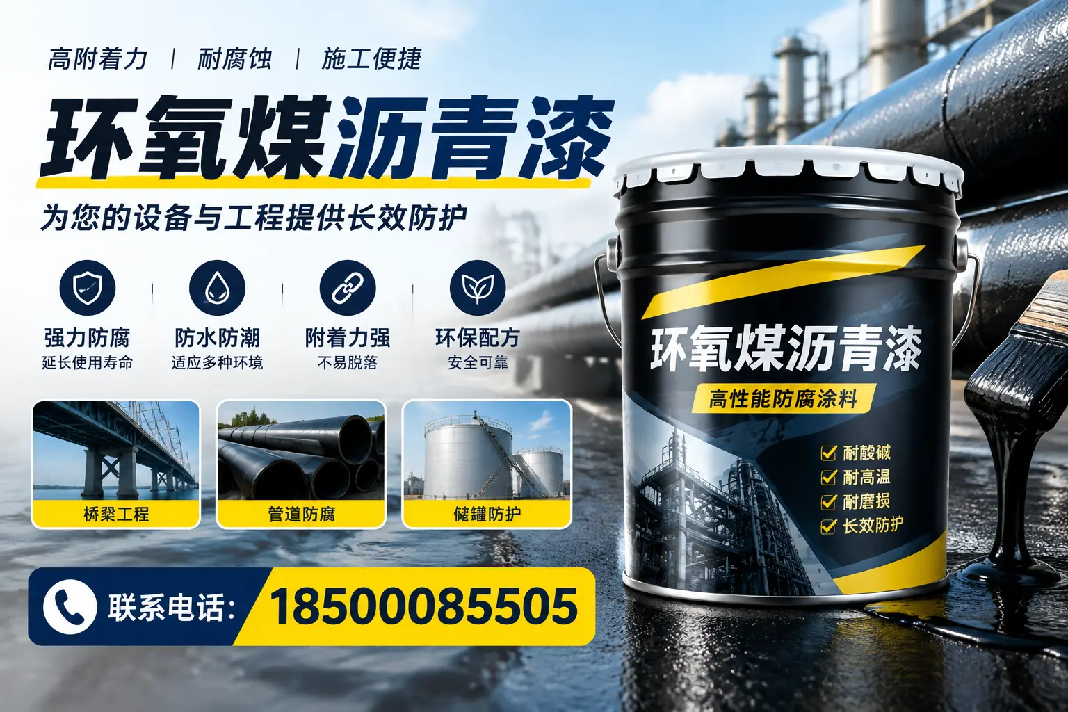 环氧煤沥青漆与其他涂料的对比分析,助力娄底企业决策