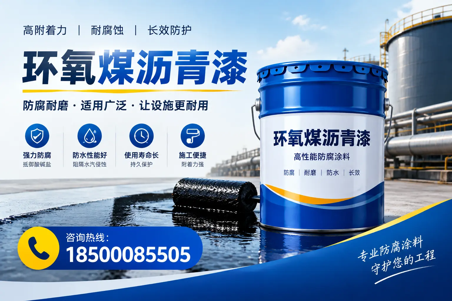 环氧煤沥青漆与其他涂料的对比分析,助力娄底企业决策